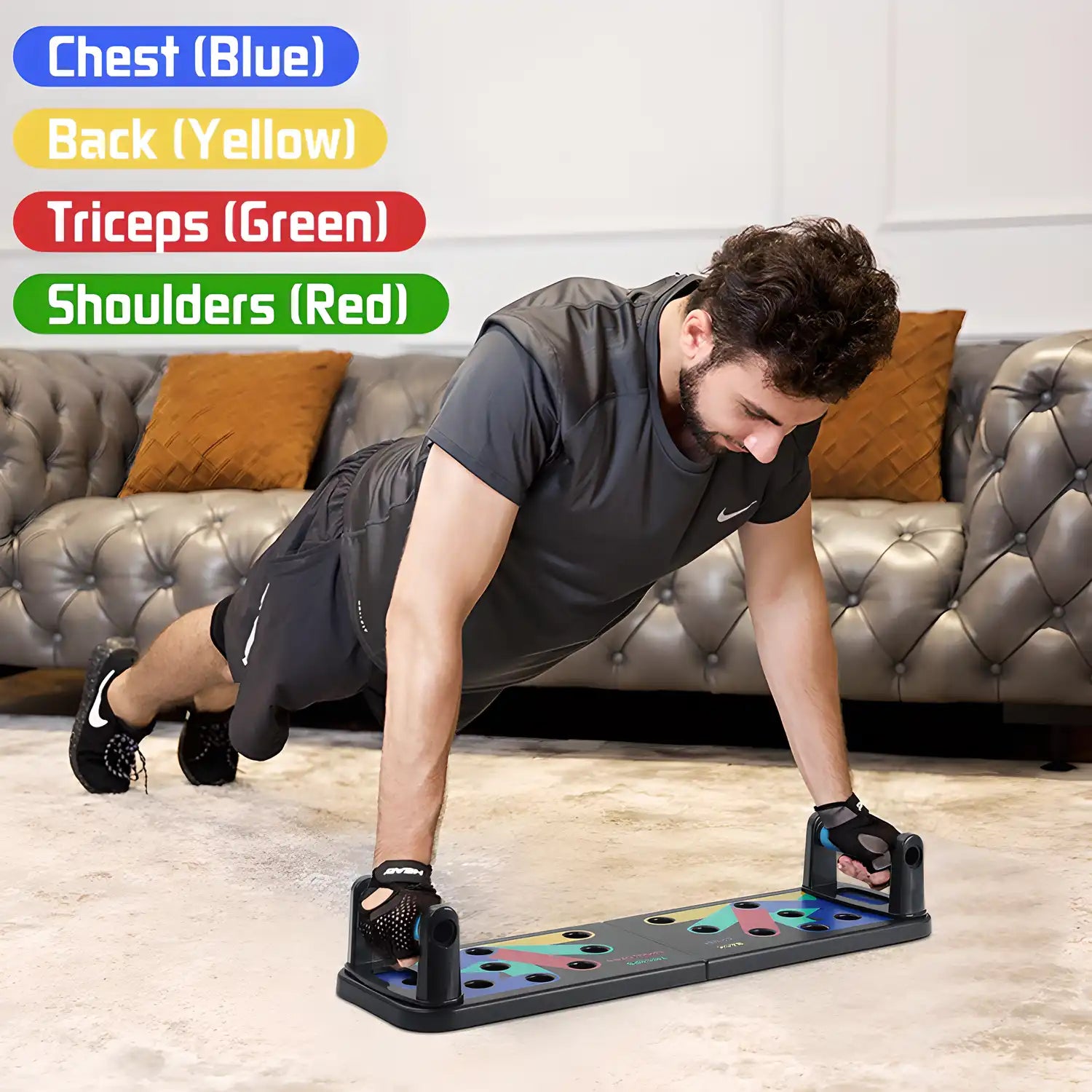 Push-Up Board, 9 In 1 Body Building Push Up Rack Board