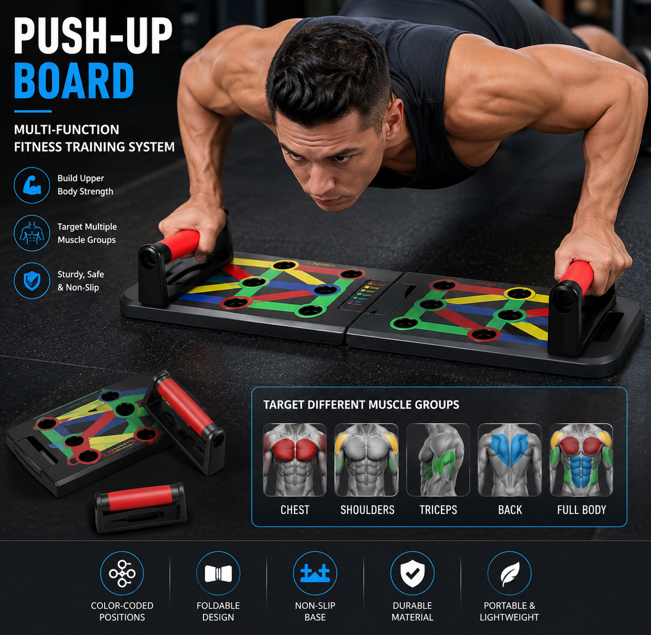 Push up board