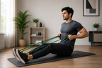 Unisex Resistance Band Unbreakable Toning Tube Kit
