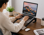 Fixed Metal Laptop Stand