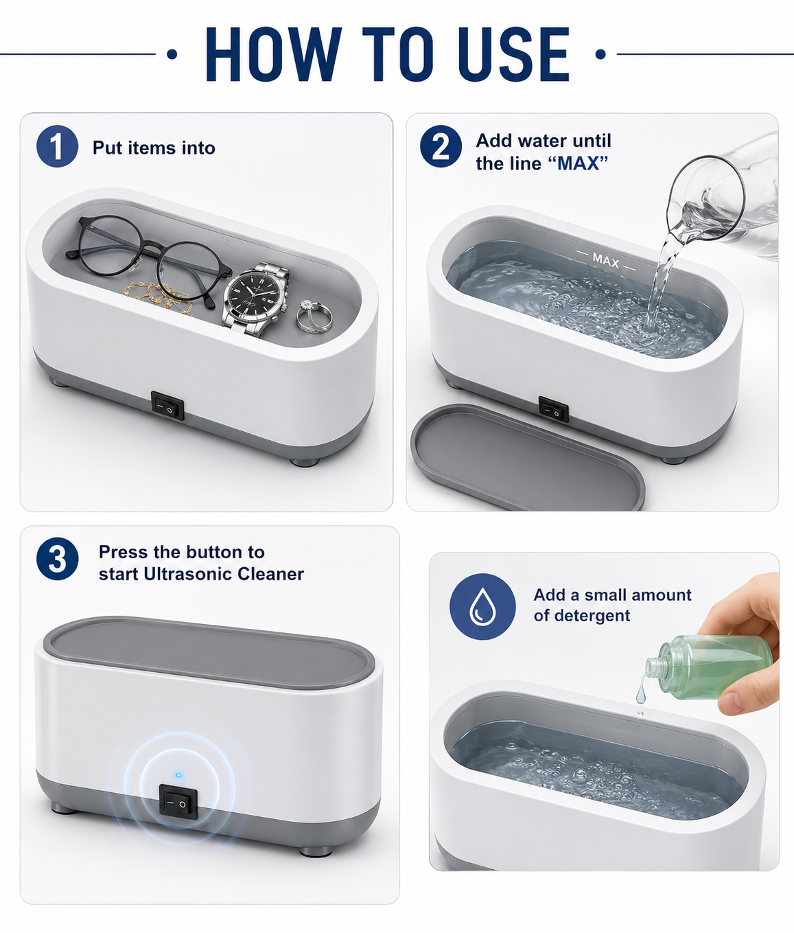 Ultrasonic Jewelry Cleaner